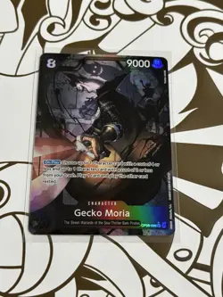Gecko Moria OP06-086 SR Alt Art English - One Piece TCG Wings Of The Captain - Image 1