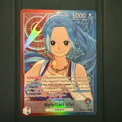One Piece TCG - Nefeltari Vivi EB03-001 (Alt Art Leader) - Heroines Ed - English - Image 1