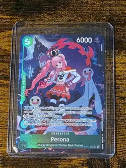 One Piece Perona - OP14-033 (Alternate Art) - The Azure Sea’s Seven English - Image 1