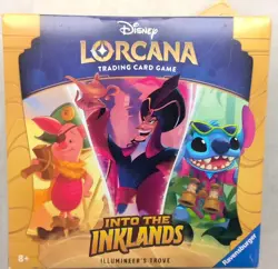 Disney Lorcana TCG Into The Inklands SEALED Booster Box - BOX DAMAGED (SEE PIC) - Image 1