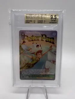 2023 Weiss Schwarz Disney 100 Peter Pan Foil BGS 9.5 Adventure To Neverland - Image 1