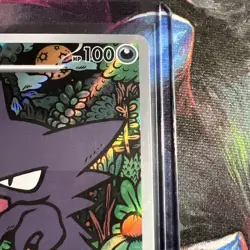 Haunter 027 Mega Evolution Illustration Rare Promo Mega Battle Pokemon Card - Image 3