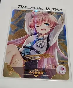 Blue Archive Hoshino Takanas Goddess Story CCG Anime Waifu Doujin Holo Card SSR - Image 1