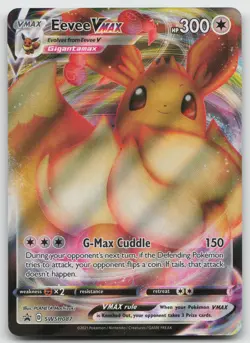 Eevee VMAX Promo Holofoil SWSH: Sword & Shield Promo Cards SWSH087 NM - Image 1