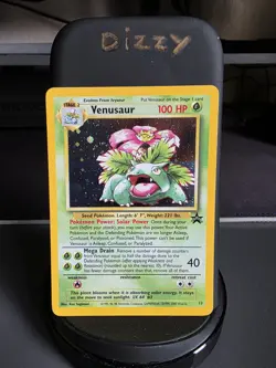 Venusaur 13 Black Star Promo Rare Holo Pokemon Card CD WOTC Vintage LP - Image 1