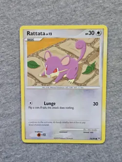 Rattata 73/99 Pokemon Card 2009 Arceus - Image 1