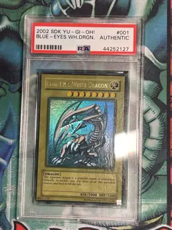 YUGIOH! Wavy Faded Unlimited Starter Deck Kaiba SDK-001 Blue-Eyes White Dragon - Image 3