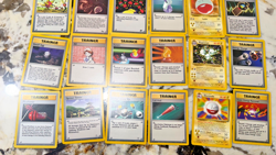 24 random trading card Pokemon lot- 1990s VINTAGE Lot 9 Mostly TRAINER - Image 4
