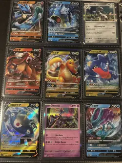 Pokemon 108 Card Lot Collection Binder Mega Charizard, EX, Vstar, Vmax, V, Holo - Image 3