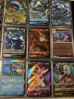 Pokemon 108 Card Lot Collection Binder Mega Charizard, EX, Vstar, Vmax, V, Holo - Image 4