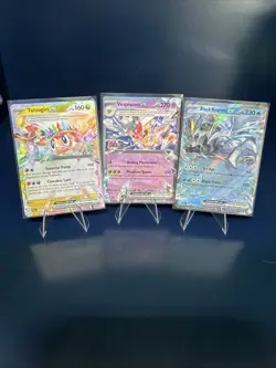 Pokemon Card Lot 3 Card EX Lot!! Rare - Tatsugiri, Vespiquen, Black Kyurem - Image 1