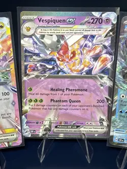 Pokemon Card Lot 3 Card EX Lot!! Rare - Tatsugiri, Vespiquen, Black Kyurem - Image 3