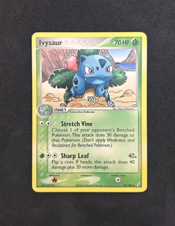 2006 POKEMON EX CRYSTAL GUARDIANS 3 CARD LOT - BULBASAUR, IVUSAUR, & VENUSAUR - Image 4