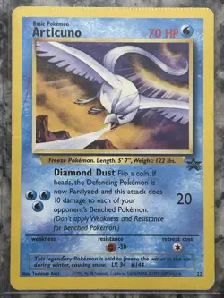 Articuno #22 Black Star Promo CRIMPED EDGE - WOTC Pokemon Card - Image 1