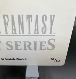 Rabanastre, Royal City Art Card (Gold Stamp) Final Fantasy Mtg LP - Image 3