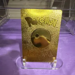 Pokemon Pikachu V Gold Foil Card - Image 2