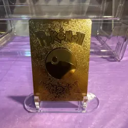 Pokemon Pikachu Gold Foil Card - Image 2