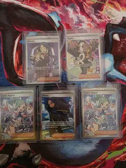 Full Art Trainer English LOT x5 Cards Pokemon TCG NM - Image 1