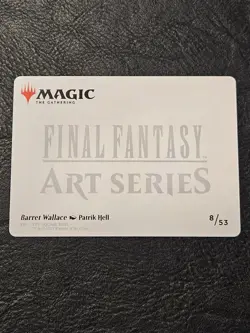 Barret Wallace Art Card (Gold-Stamped Planeswalker Symbol) Art Series: Final... - Image 2