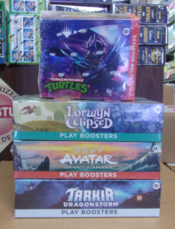 MTG LORWYN + TARKIR + AVATAR PLAY + TEENAGE TURTLES COLLECTOR BOOSTER BOXES - Image 1