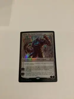 Karn, Great Creator Stained Glass Secret Lair Drop Nm Foil Magic The Gathering - Image 1