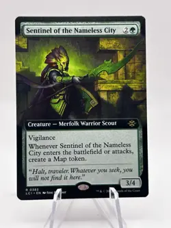 Sentinel of the Nameless City 0383 Extended Art Lost Caverns Ixalan LCI MTG NM - Image 1