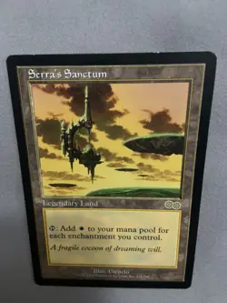 Serra’s Sanctum – Urza’s Saga – LP – Reserved List – MTG - Image 3