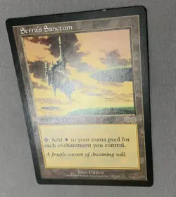 Serra’s Sanctum – Urza’s Saga – LP – Reserved List – MTG - Image 5
