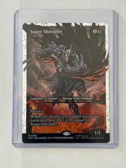 Super Shredder (Showcase) (Fracture Foil) Teenage Mutant Ninja Turtles Foil - Image 1