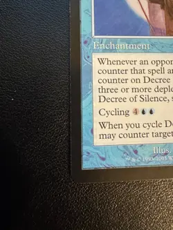 🔵 Decree of Silence - Scourge (2003) - Lightly Played - Image 5