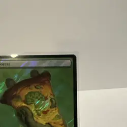 Forest (0257) Teenage Mutant Ninja Turtles MTG Magic FOIL - Image 4