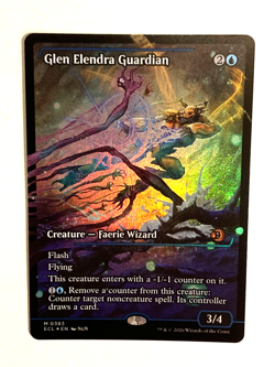 MTG - Glen Elendra Guardian (0383) (Showcase) / Lorwyn Eclipsed / Foil / NM - Image 1