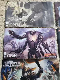 Magic The Gathering Yugioh Card Game Star City Games/Play Mat Lot Of 7 Mats - Image 5