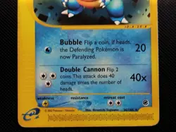 (MP) Blastoise 36/165 2002 Expedition Base Set Non Holo Rare Pokemon Card - Image 4