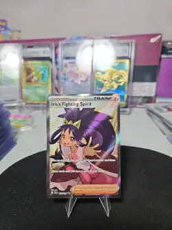 Iris's Fighting Spirit 180/159 Sv09: Journey Together Holo Pokemon Tcg - Image 1