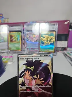 Iris's Fighting Spirit 180/159 Sv09: Journey Together Holo Pokemon Tcg - Image 2