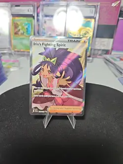 Iris's Fighting Spirit 180/159 Sv09: Journey Together Holo Pokemon Tcg - Image 3