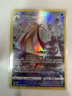 Pokemon Milotic TG02/TG30 Silver Tempest Ultra Rare Full Art Holo - Image 1