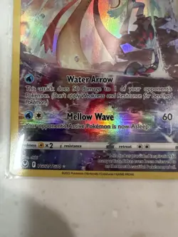 Pokemon Milotic TG02/TG30 Silver Tempest Ultra Rare Full Art Holo - Image 3