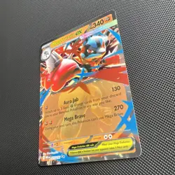 Mega Lucario EX 77/132 - Pokemon Mega Evolution TCG - Near Mint - Image 3