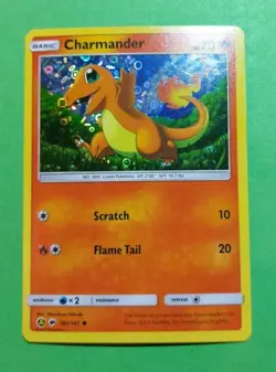 Charmander 018A/147 Alternate Art Holo Pokemon, MP - Image 1