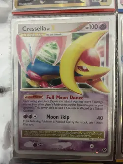 Pokemon Cresselia LV.X Ultra Rare Holo 100 HP Great Encounters 103/106 Moon Skip - Image 1