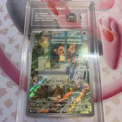 Charmander 44 Black Star Promo Pokemon SV: Obsidian Flame TAG MINT 9 - Image 1