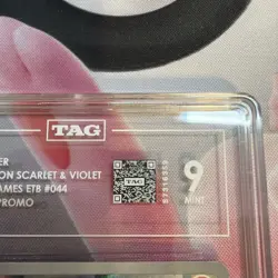 Charmander 44 Black Star Promo Pokemon SV: Obsidian Flame TAG MINT 9 - Image 2