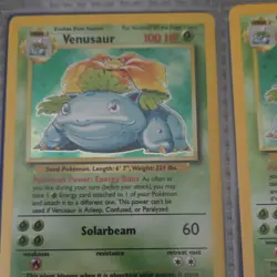Pokemon Base Set Venusaur Lot 15/102 Holo English Wizards of the Coast 1999 - Image 1