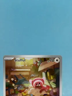Pokemon TCG Mega Evolutions Stufful Illustrations Rare 154/132 - Image 2