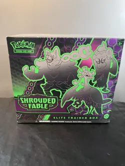 Shrouded Fable ETB Exclusive Factory Sealed Elite Trainer Box Pokemon - Image 1