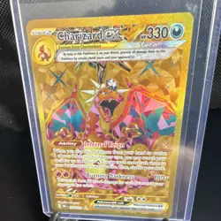 Pokemon Charizard ex Tera Ultra Rare Full Art Obsidian Flames 228/197 330 HP - Image 1