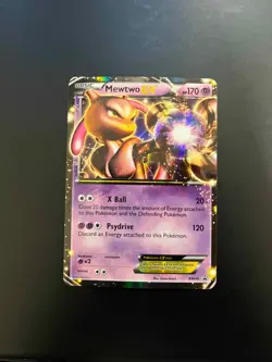 Mewtwo EX BW45 - Holofoil Black and White Promos Pokemon LP - Image 1