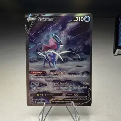 Pokemon Suicune V GG38/GG70 Full Art Gallarian Gallery Crown Zenith Near Mint NM - Image 1